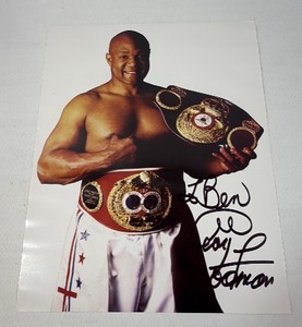 George Foreman Autographed Boxing 8x10 Photo