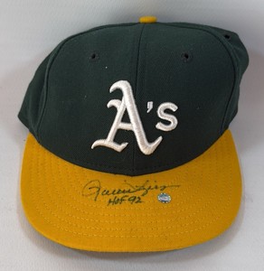 Rollie Fingers Autographed Baseball Hat with MLB COA