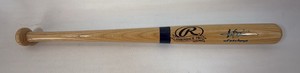 Harold Baines Autographed and Inscribed Mini Baseball Bat with COA