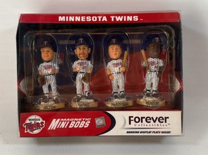 Minnesota Twins 2003 Magnetic Mini Bobs Bobbleheads - New in Box