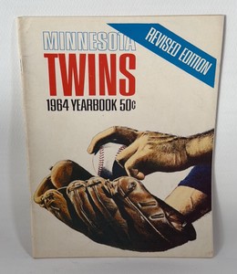 1964 Minnesota Twins Vintage Baseball Yearbook - great condition