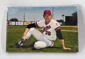 1980 Minnesota Twins Team Issues Baseball Post Card Set - Complete