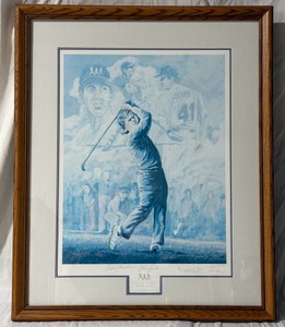 Tom Seaver, Brooks Robinson and Fergie Jenkins Autographed Limited Edition 125 Gene Locklear Major League Baseball Players Alumni Lithograph 27x32.5