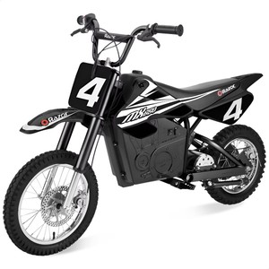 Razor MX650 Dirt Rocket High-Torque Electric Motocross Dirt Bike, 17 MPH, Black - In Box