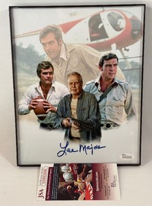 Lee Majors Autographed w JSA Authentication Photo