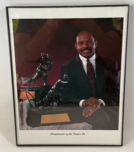 Archie Griffin Autographed Football Photo