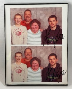 Kevin Love Autographed 2x Photo Minnesota Timberwolves Basketball