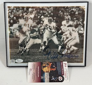 Gale Sayers Autographed w JSA Authentication Chicago Bears Football Photo