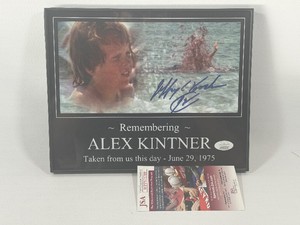 Jeffrey Voorhees Autographed JAWS Photo w JSA Authentication