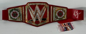 Ric Flair Autographed w JSA Authentication WWE WWF Wrestling Championship Belt
