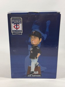 Joe Nathan Minnesota Twins Baseball Hall of Fame 20th Anniversary Bobblehead - New In Box