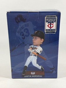 Justin Morneau Minnesota Twins Baseball Hall of Fame 20th Anniversary Bobblehead - New In Box