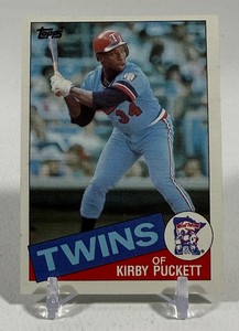Kirby Puckett RC 1985 Topps #536 Vintage Rookie Minnesota Twins Baseball Card