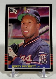 Kirby Puckett RC 1985 Donruss #438 Vintage Rookie Minnesota Twins Baseball Card