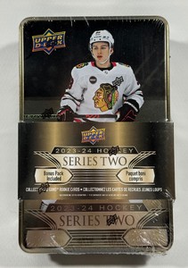 2023-24 Upper Deck Series Two Hockey Card Tin - NewSealed