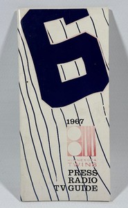 1967 Minnesota Twins Baseball Vintage Media Guide - Great Condition