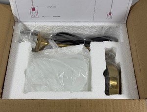 Pendant Light Fixture - New in Box - Byoliima Modern Gold