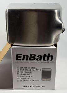 EnBath Stainless Steel Bathroom Hand Dryer