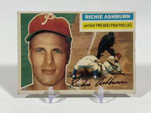 1956 Topps Richie Ashburn #120 vintage baseball card