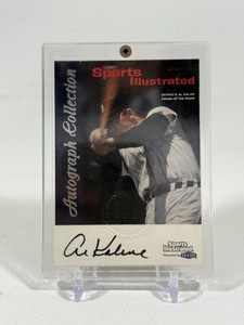 Al Kaline autographed 1999 Skybox Sports Illustrated baseball card
