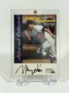 Maury Wills Autographed 1999 Skybox Sports Illustrated Baseball Card