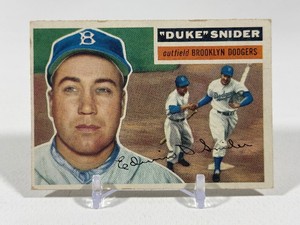 1956 Topps Duke Snider #150 vintage baseball card