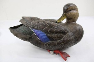Carved Duck Decoration