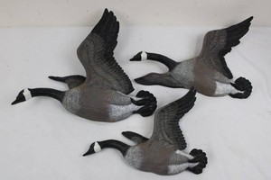 Painted Goose Wall Decor Group of 3