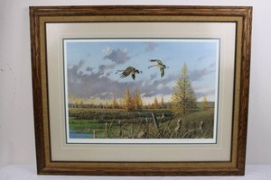 O.J. Gromme Signed Conservatory Print 1130 Framed