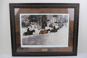 Cabelas Conservation Edition Draggin Our Feet by Craig Tennant Framed Print