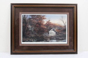 Terry Redlin Autumn Shoreline Framed Print 21 X 16.5 in