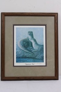 Art King Dynamic Duo Signed Numbered Framed Print