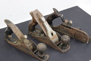 Stanley Hand Plane Set (Lot of 3)