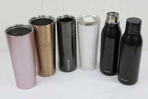 Starbucks Insulated Tumblers With 2 Lids (Lot of 6)
