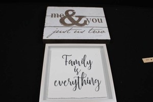 Decorative Wall Sign Set