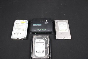 Renogy Wanderer Solar Charge Controller & Hard Drive Mixed Lot