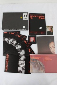 EXO Obsession Album Box Set With CD, Photocard and Poster