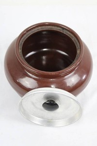 Ceramic Fondue Dish With Lid