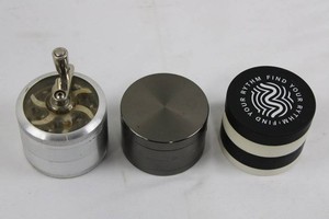 Metal Herb Grinders (Lot of 3)