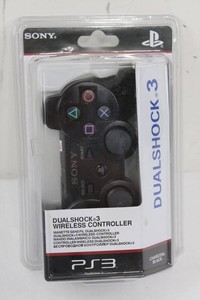Sony PS3 DualShock 3 Wireless Controller Charcoal Black - Sealed NIB