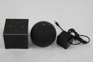 Amazon Echo Smart Speaker Pair With Adapter