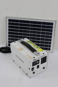 Koi Solar Energy Mobile Power Supply With Panel (Not tested)