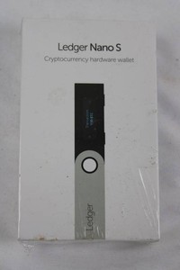 Ledger Nano S Cryptocurrency Hardware Wallet - Factory Sealed