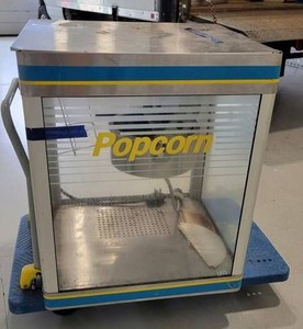 Galaxy Popper Popcorn Machine & MirOil Filter Trolley Mixed Lot