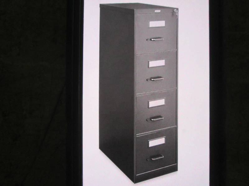 Hirsch 4 door locking file cabinet...