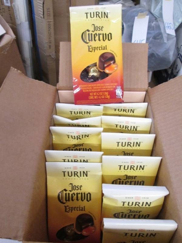 12 4.2 oz bags of Turin Jose Cuervo...