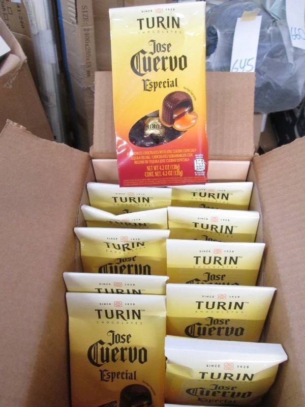 12 4.2 oz bags of Turin Jose Cuervo...