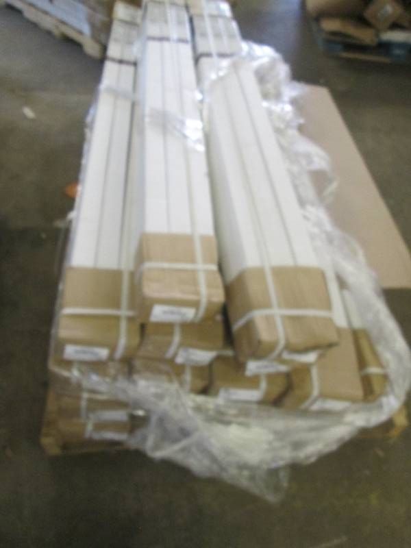 Pallet of bypass sliding door hardw...