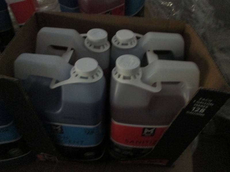 2 Gallons of commercial dish deterg...