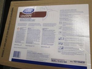 5 Gallon bag of Diversey LinoSafe linoleum stone stripper